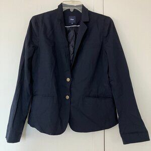 Gap part wool navy blazer sz 12 lined